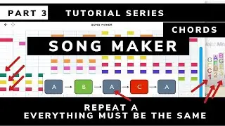 Song Make with chords / Part 3 / Rondo ABAC / Mr. Velez Virtual Music