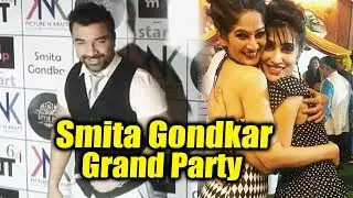 Ajaz Khan At Smita Gondkar's Bigg Boss Marathi Success Party