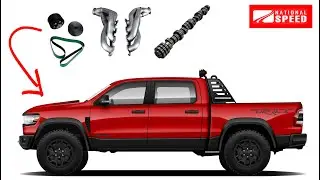 2021 RAM TRX Gets Pullied, Ported, and Cammed!  850HP!