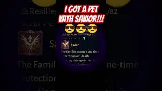Finally, I got a pet with Savior!!! - Diablo Immortal