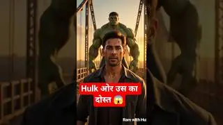 Hulk ओर उस का दोस्त 😱#hulk#ajaydevgan#friends#motivation