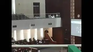 Pidato Gubernur Sumut Di DPRDSU di Sambut Aksi Mahasiswa. 15.04.2021