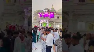 Prem mandir Vrindavan🦚🌿 #vrindavan #premmandir #radheradhe #gouravvlogs