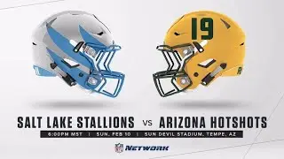 Salt Lake Stallions @ Arizona Hotshots Full Game Week 1