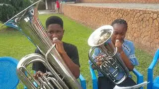 Indece Regimental Band (Knust) playing 'Little Drummer Boy'