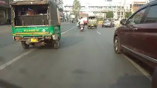 DRIVING IN INDIAN TRAFFIC ROADS | FUDAMI DRIVING IN INDIA