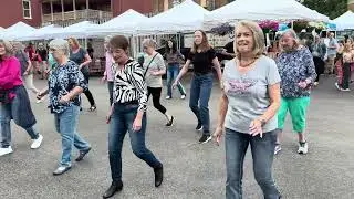 Line Dance Flash Mob (May 3, 2025) -- 