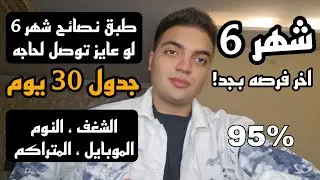 التزم 30 يوم وهتوصل ايا كان مستواك | متبدأش غير بالنظام دة وهتحقق حلمك بجد