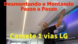 Limpeza Manutenção Desmontagem e montagem Cassete 1 via LG passo a Passo