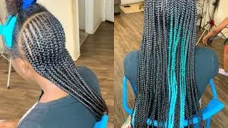 How To| Feed In Cornrow Tutorial| Supa Natural