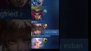 NEVER UNDERESTIMATE AN INDIAN 😈! MOBILE LEGENDS BANG BANG| #mobilelegends #mlbb #gameplay #5v5
