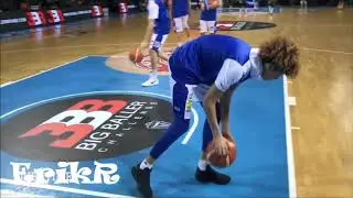 Lamelo Ball Warm Up and First Pro Game Highlights in Lithuania HD