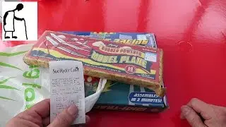 Charity Shop Gold or Garbage? Slot Car Kit, Rubber Band Plane Kit