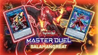 SALAMANGREAT Deck: NEW power with PROMETHEAN PRINCESS! | Yugioh! Master Duel