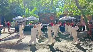 Yang Sword 42 Taichi Honolulu Hong Kong Festival with Hawaii Taiji Health and Sports Association 