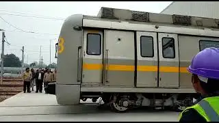 Metro trials badli depot