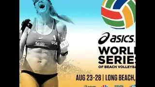 2016 ASICS WSOBV Long Beach Womens Bronze Medal Laboureur & Sude GER vs. Holtwick & Semmler GER