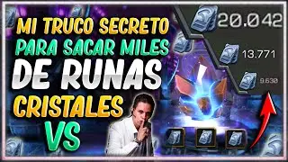 TE REVELO MI TRUCO SECRETO SACAR MILES RUNAS CRISTALES ARENA (NO CLICKBAIT) | MCOC