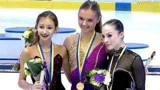 UO2013 POPOVA Natalia, STAVITSKAYA Maria, MAXWELL Fleur -AWARD Ladies -All around Ukrainian Open2013