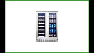 Phiestina PH-150BCW3L Wine and Beverage Refrigerator 24 Inch Built In Dual Zone Refrigerator Review