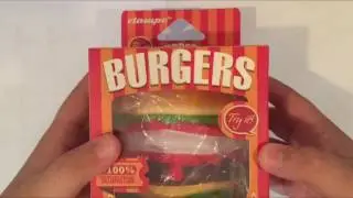 Review hamburger squishy Vlampo | SquishyJIMMY