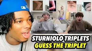 STURNIOLO TRIPLETS GUESS THE TRIPLET BY ZOOMED IN PICTURES CHALLENGE !!! PART 3
