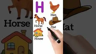 H, alphabet words with pictures |The Kituu World