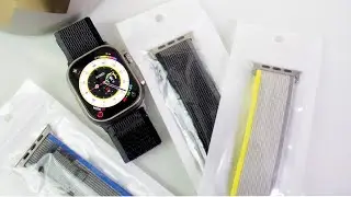 Cheap Apple Watch Ultra 2 Trail Loop Strap - Third Party Clone Band - Part 1 - Hello Watch 3