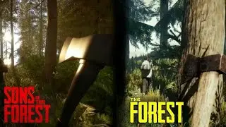 Sons of The Forest | The Forest Trailer 4 Recreation in SOTF w⧸@SonsOfTheForestSagaChannel
