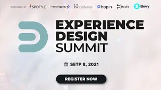 A personal invitation to join the EventMB Experience Design Summit