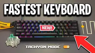 The FASTEST Gaming Keyboard Ever! (WOOTING HE60)
