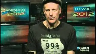 Video: Ed Fallon, OccupyIowa, on C-SPAN