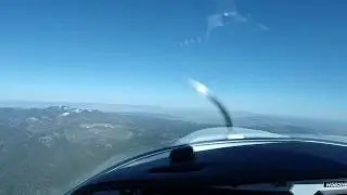 Bristell Flying to Mt. Taylor and Rwy 21 Landing at KABQ