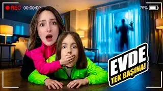 ZEYNEP VE HİRANUR EVDE TEK BAŞINA / 2 ACEMİ HIRSIZ EVE GİRDİ / ZEYNEP HİRANUR TUZAK KURDU