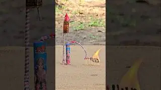 Matchstick Amazing Experiment 🔥💥 Diwali Creakers Testing #shorts  #short video