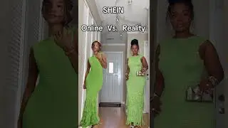 SHEIN online vs reality #sheinpartner #sheinhaul #fashionhaul #sheingals