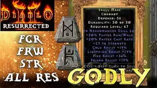 Diablo 2 Resurrected Ladder (Season 1): Casually Gambling a GODLY Necro Circlet Worth JAHS/BERS!