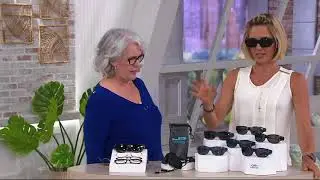 Jonathan Paul Polarized Fitovers Sunglasses with AR Coating on QVC