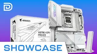 Gigabyte X870E AORUS Pro Ice Showcase &ndash; The Ultimate Whiteout AM5 Motherboard