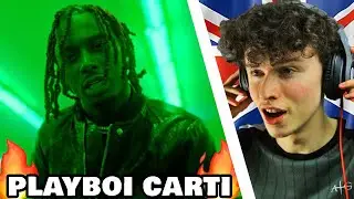 FIRST TIME hearing PLAYBOI CARTI - SKY (UK Reaction!!)
