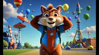 Rocket Countdown Adventure 🚀 | Space Song for Kids with Sam the Squirrel!