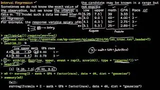 3 Interval Regression