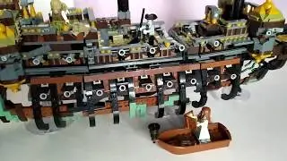 Lepin 16042. Pirates Pirates of the Caribbean. Silent Mary. Аналог Lego 71042