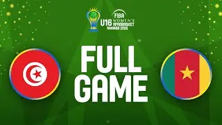 Quarter-Finals | Tunisia v Cameroon | Full Basketball Game | FIBA U16 Women's AfroBasket 2025