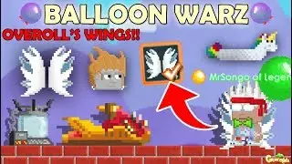OVEROLL'S WINGS + EARN POINT + NEW ITEMS!! OMG!! | GrowTopia