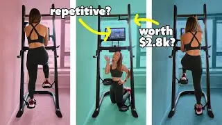 Testing an at home climbing machine...best (and worst) features! | CLMBR Review