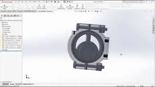 ECCENTRIC PARTS AND VIDEO ASSEMBLY VIDEO #SOLIDWORKS