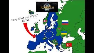 Conquering the world in Konkwest as the EU