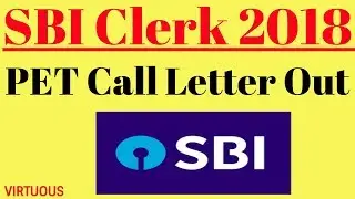 SBI Clerk Pre-Examination Training Call Letter Released 2018 | Download Admit Card Now