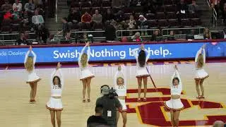 USC Song Girls - Halftime performance USC vs Arizona State 1/22/2017